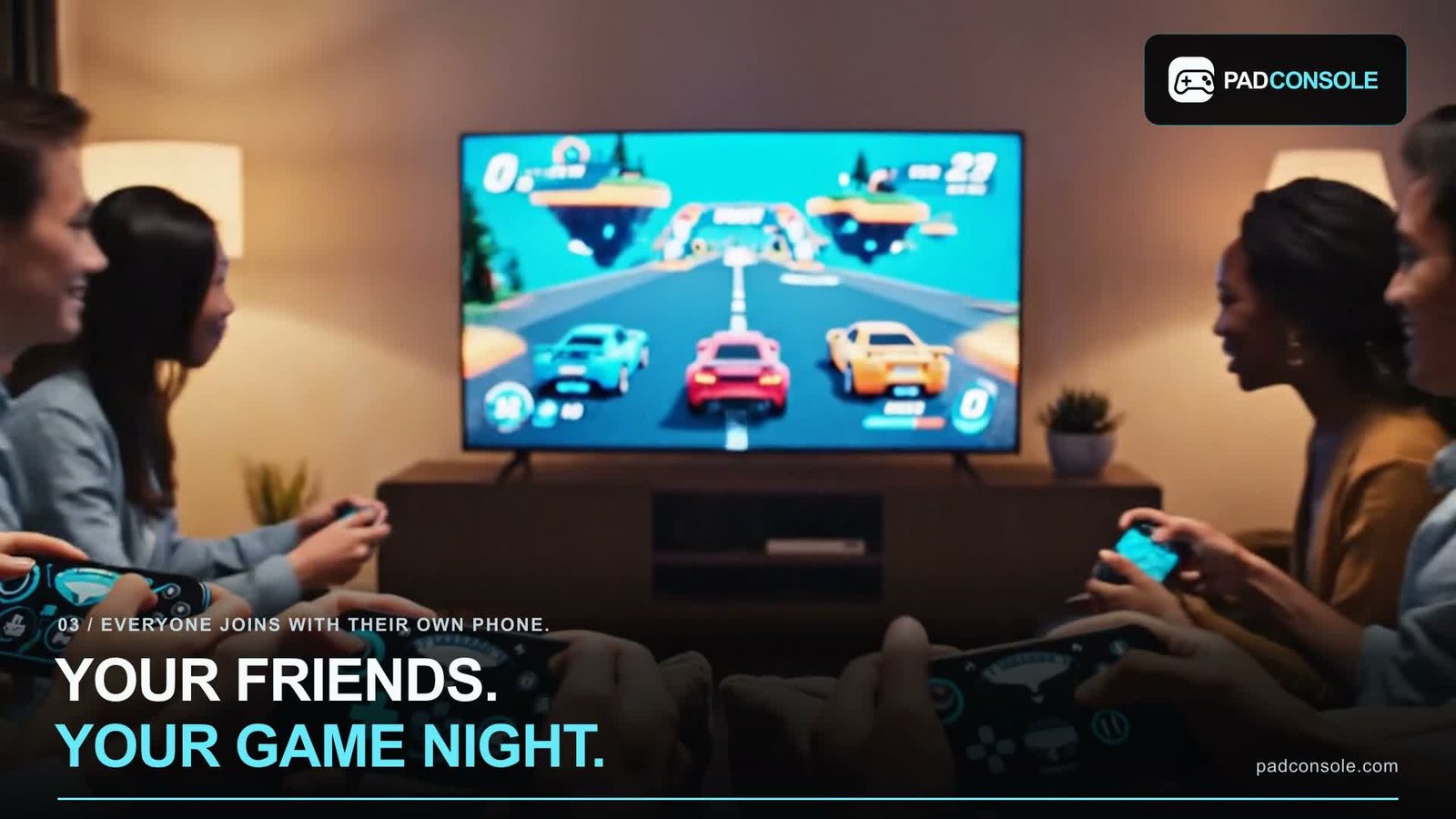 PadConsole: Spieleabend mit Freunden (EN)