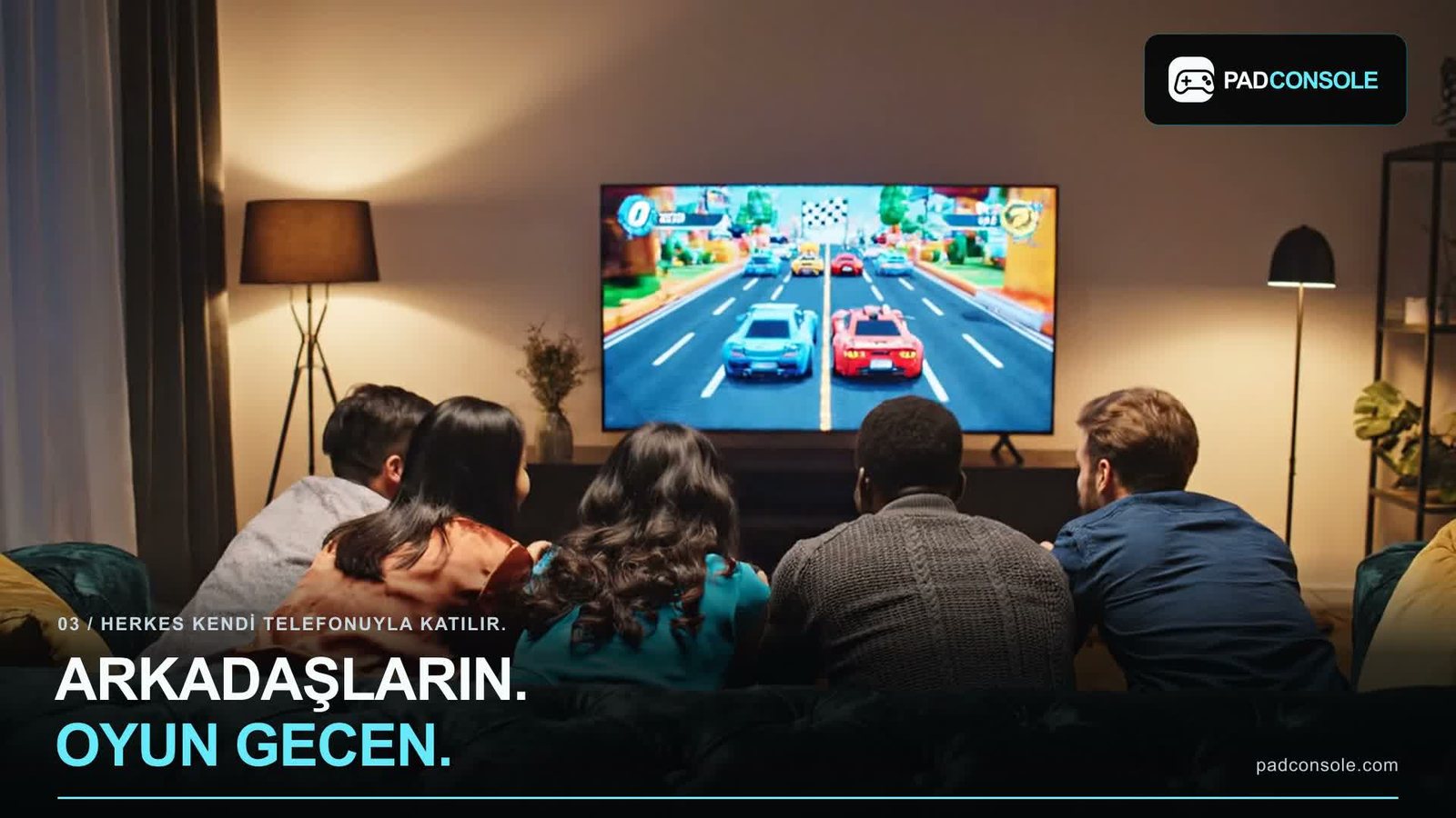 PadConsole: Spieleabend mit Freunden (TR)